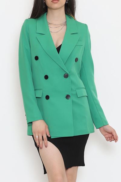 Blazer Ceket Yeşil - 80027.683.