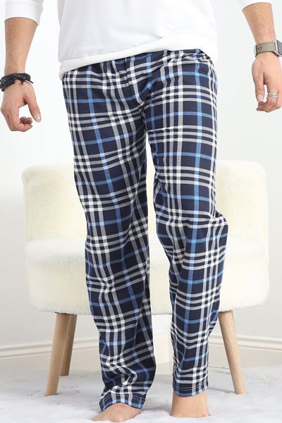 Unisex Pijama Altı Lacivertbeyaz - 18529.1838.