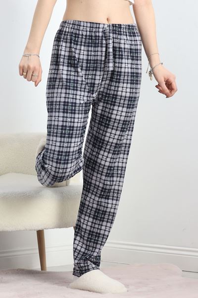 Süet Pijama Altı Füme - 30208.1048.