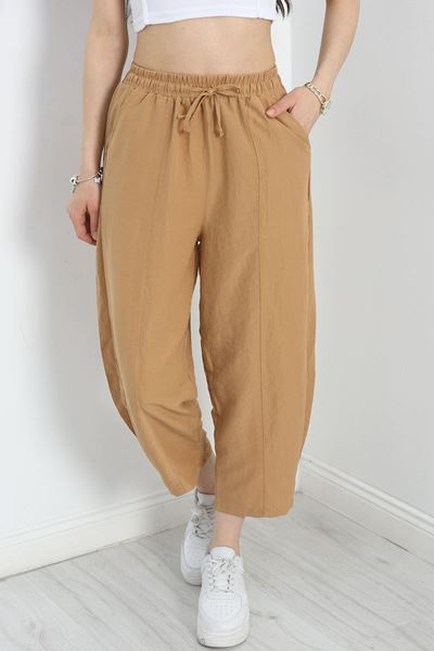 Çımalı Şalvar Pantolon Camel - 320.1247.